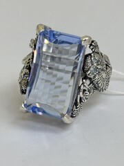 Филин (кольцо  из серебра)