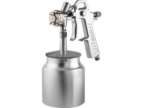 STAYER ORION S, 1.5 мм, пневматический краскопульт с нижним бачком (06472-1.5)