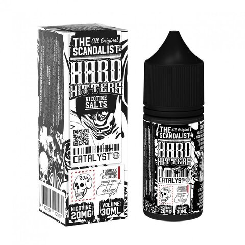 Жидкость The Scandalist Hardhitters Salt 2% STRONG 30 ml - Catalyst (Табак с персиком)