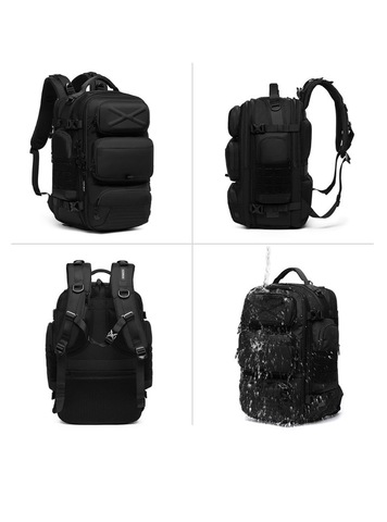 Картинка рюкзак городской Ozuko 9842 Black - 9