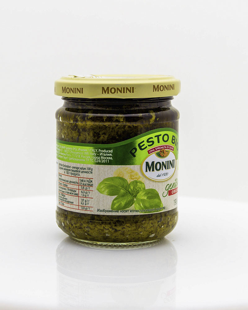 Соус Песто Monini БИО Без Чеснока 190 гр.