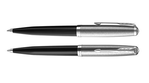 Ручка шариковая Parker 51 Core, Black CT, (2123493)