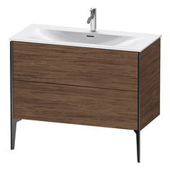 Duravit Viu 2344100000 Мебельная раковина с переливом 1 отв под смес. нажимной выпуск с керам. покрытием 1030х490 мм цвет белый фото