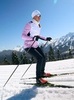 Женская тренировочная лыжная куртка Nordski Advance white-orchid-black - 14