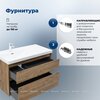 Aquanet 346320 Тумба Nova Lite 2.0 100 L 2 ящ. цв. дуб рустикальный (346320)