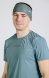 Футболка для бега Noname Miler T-Shirt Ss 25 Ux Grey/Green