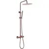 Boheme 468-T-2-CB Стойка для душа с термостатом UNO COPPER BRUSHED без излива