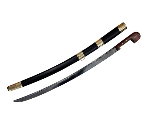 Кавказская Шашка ККВ, силовая рубка, обр.1904 г. рукоять Орех, латунь