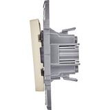 Выключатель двухклавишный - Legrand Inspiria - 10АХ 250В безвинтовые зажимы - слоновая кость — фото 15