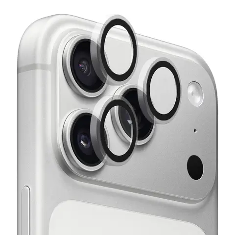 Защитное стекло на камеру BlueO для iPhone 17 Pro / 17 Pro Max, прозрачный