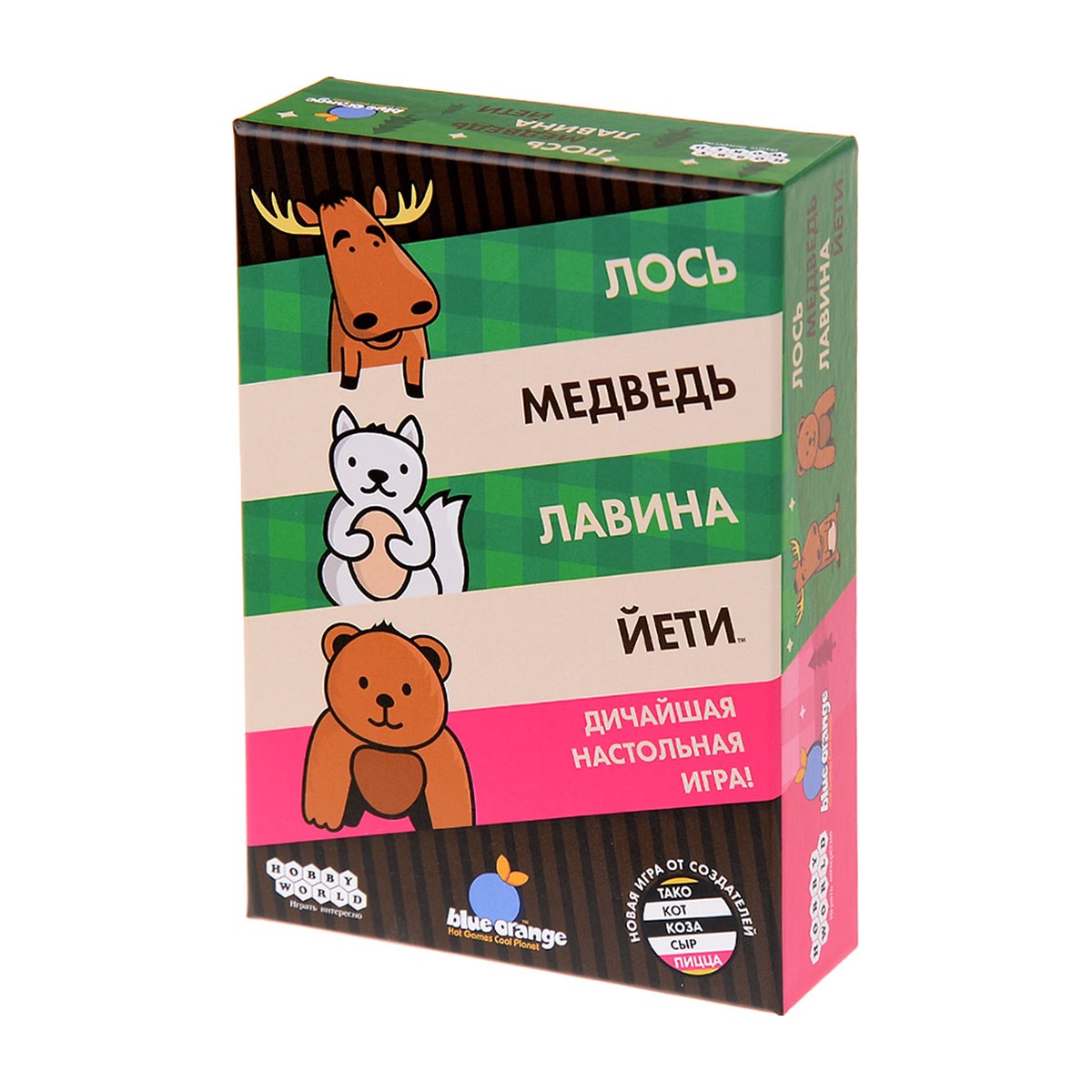 Настольная игра Лось, медведь, лавина, йети