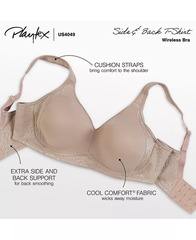 Молдированный бюстгальтер с мягкими чашками без косточек PLAYTEX 4049