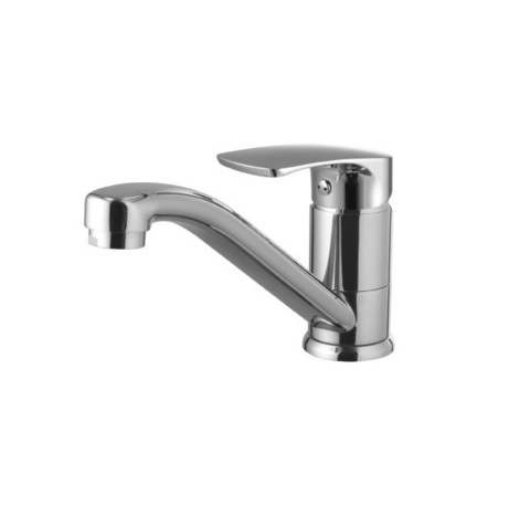 Lemark LM1704C Смеситель для кухни с поворотным изливом, высота излива 9 см, длина 18 см, латунь/хром