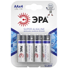 Батарейка Эра LR6-4BL/AA-1.5V 4шт