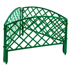 Забор декоративный "Сетка", 24 х 320 см, зеленый, Россия, Palisad