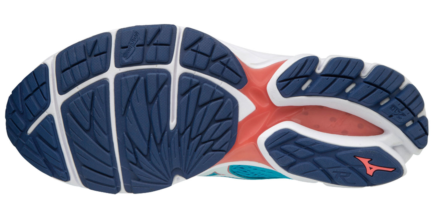 Mizuno Wave Rider 22 женские беговые кроссовки голубые - 2