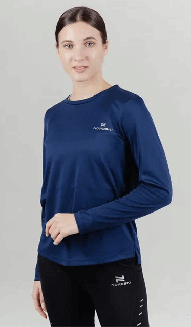 Женский комплект для тренировок Nordski Run темно-синий - 2