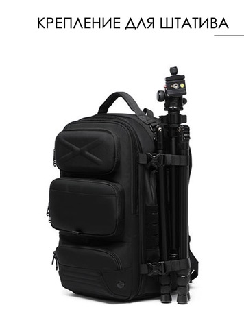 Картинка рюкзак городской Ozuko 9842 Black - 13