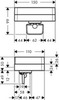 Axor Universal Accessories 42819000 Дозатор жидкого мыла с полочкой