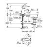 GROHE 33265002 Смеситель для раковины