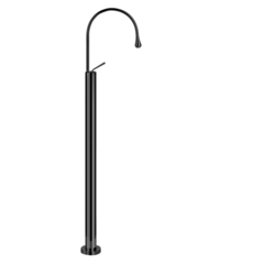 Gessi Goccia 33624#299 Напольный смеситель для раковины (без встраиваемой части), цвет: черный фото