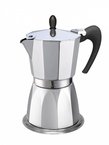 Кофеварка гейзерная G.A.T. GRANMOKA 103409A 450ml индукция, алюминий