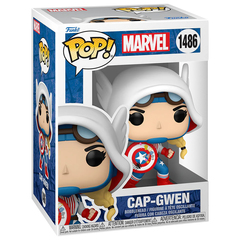 Funko POP! Marvel Bobble Spider-Gwen Gwenverse Cap-Gwen (1486)