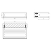 Gessi Rilievo 59549#031 Полка 30 см., цвет: хром