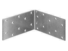 ЗУБР УКР-2.0, 50 x 100 x 100 x 2 мм, цинк, равносторонний крепежный уголок (310206-050-100) (20штук)