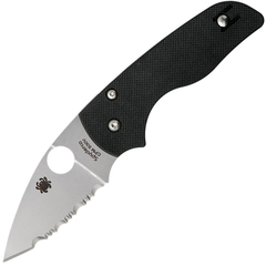 Фото Складной нож Spyderco Lil' Native, сталь Crucible CPM® S30V™, рукоять  G10, чёрный