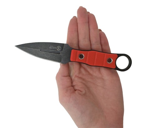 Нож ШИП Blackwash красный, Кизляр 0142010, сталь AUS8, арт. 03291