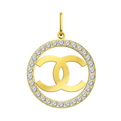 podveska-kruglaya-chanel-v-forme-logotipa-iz-limonnogo-zolota-585-proby
