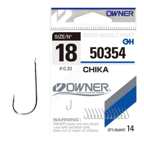 50354 №15 Крючки OWNER Chika-White / продажа от 5 уп.