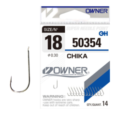 50354 №15 Крючки OWNER Chika-White / продажа от 5 уп.