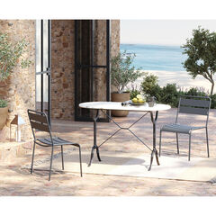 Стол для бистро Kaffeehaus Oval White 120x60 см