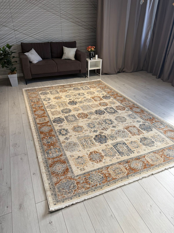 ковёр ZUMMA 1,6*2,3 м (F596 ORANGE) прямой
