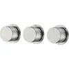 Boheme 124-3-NB.1 Смеситель встроенный STICK DIAMOND NICKEL BRUSH 3-х проходной