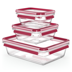 Набор контейнеров Tefal Masterseal Glass 3 предмета N1050910