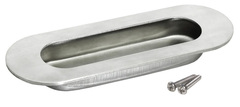 Ручка для раздвижных дверей MORELLI MHS120 SS матовая сталь  (120 мм)