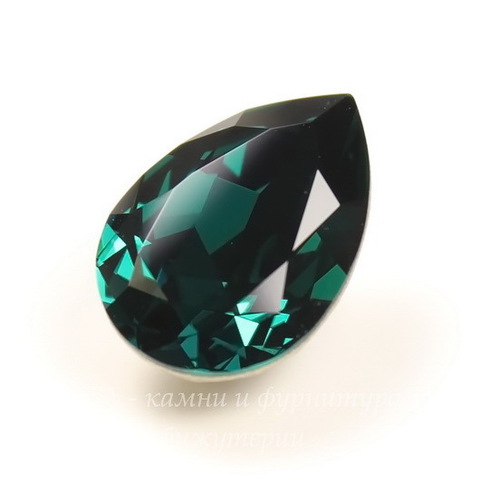 4320 Ювелирные стразы Сваровски Капля Emerald (18х13 мм) ()