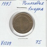 V1209 1993 Финляндия 1 марка V1209 1993 Финляндия 1 марка