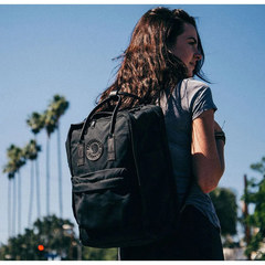 Рюкзак Fjallraven Kanken No. 2 Black Edition черный, 16 л