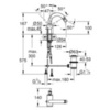 GROHE Atrio 32108AL3 Смеситель для биде