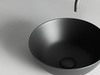 Ceramica Nova Element CN6004 Умывальник чаша накладная круглая, 35.8x35.8, цвет: чёрный