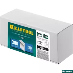 KRAFTOOL гвозди тип 300 (47/J/ F), 50 мм, калибр 18GA. 5000 шт (31785-50)