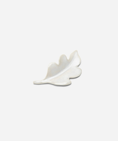 Брошь LEAF WHITE