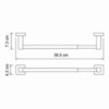 WasserKRAFT Lippe K-6591 Полотенцедержатель, цвет: хром