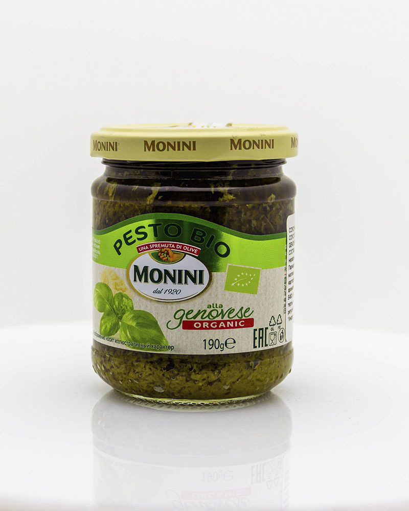 Соус Песто Monini БИО Без Чеснока 190 гр.