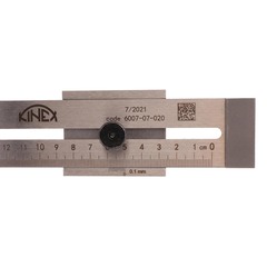 Линейка разметочная 200мм 0,1мм INOX Kinex K-Met 6007-07-020
