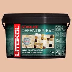 Затирка швов эпоксидная Litokol Starlike Defender EVO S.205 TRAVERTINO, 1 кг